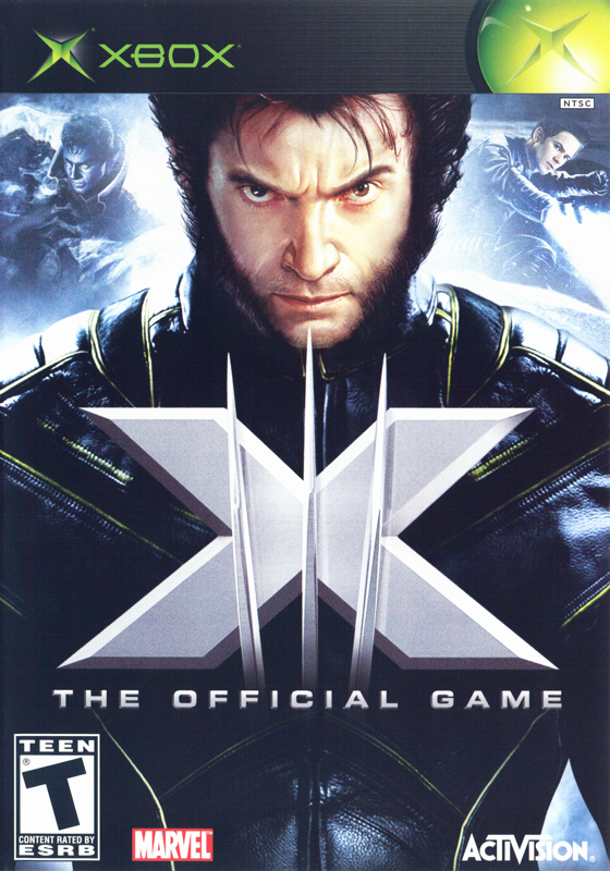 X-Men: The Official Game box art for Xbox